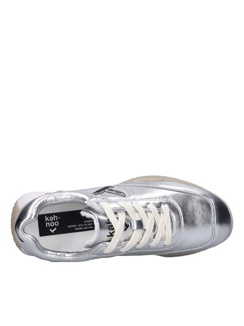 Sneakers in pelle ed ecopelle KEH NOO | S00KW9707ARGENTO